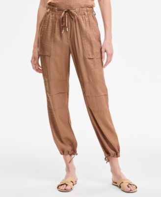 Women's Drawstring Pull-On Utility Pants
