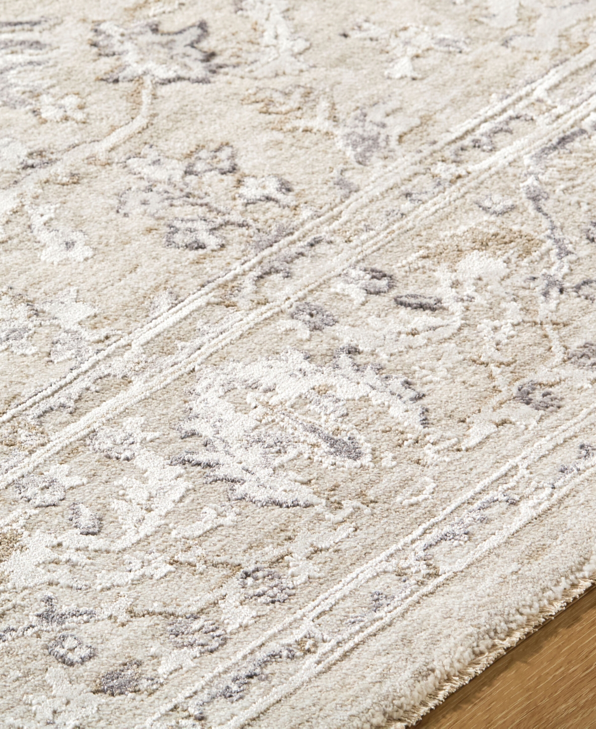Livabliss Shoal Creek Gkk-2312 9'x12'2" Area Rug In White
