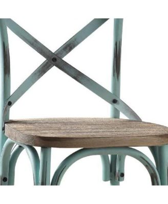 Modern Iron Bar Chair – Sleek Black Finish for Urban Loft Style