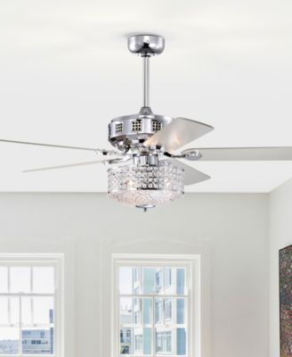 52" Callen 3-Light Indoor Ceiling Fan Chandelier