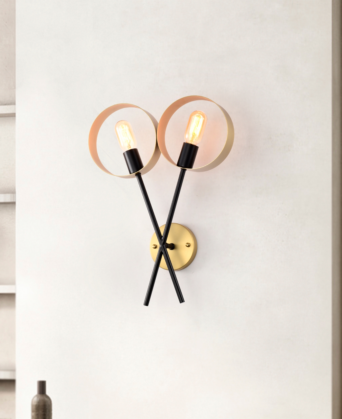 Home Accessories 14" Shahar 2-light Indoor Wall Sconce