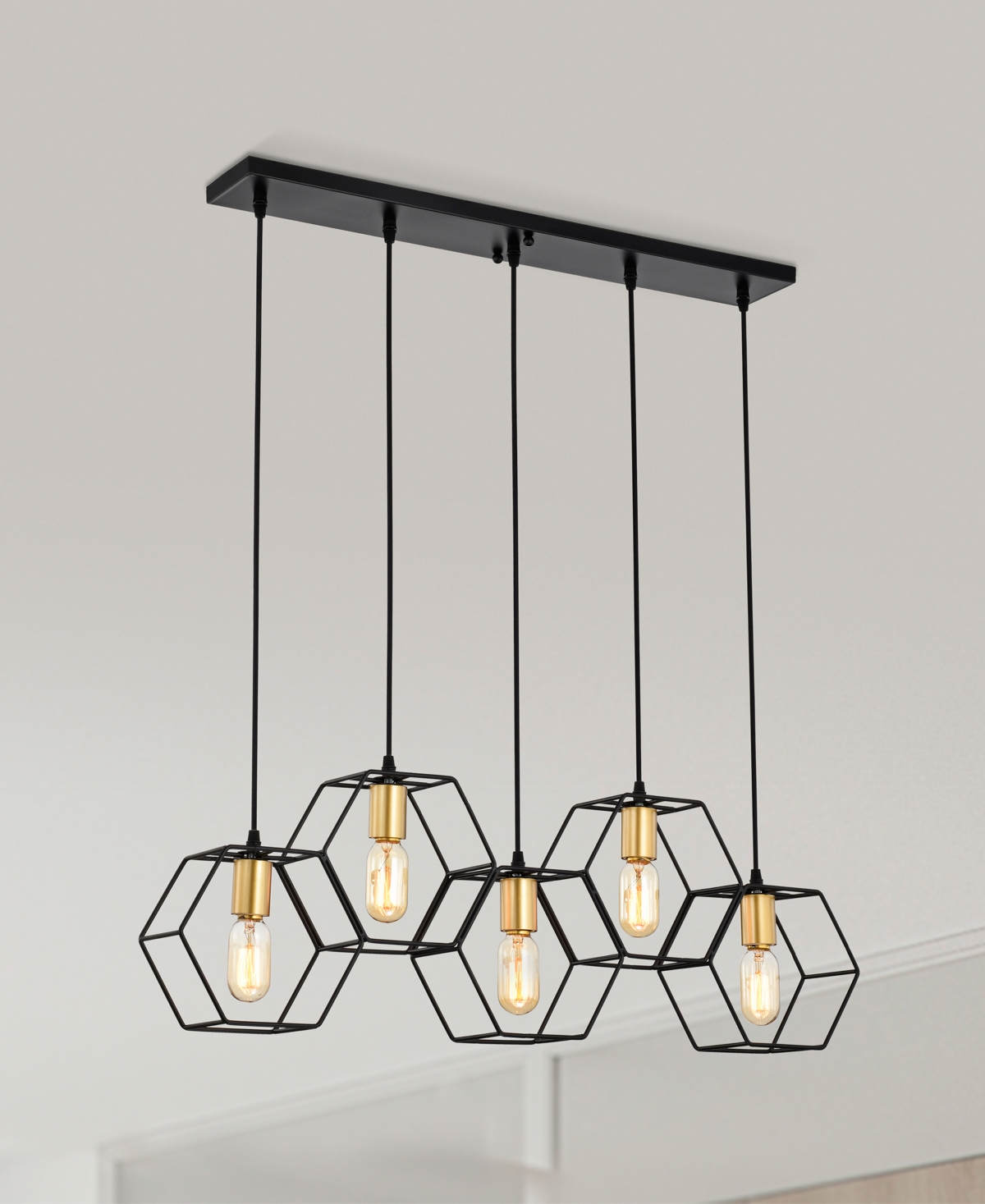 Home Accessories 33" Berenice 5-light Indoor Chandelier