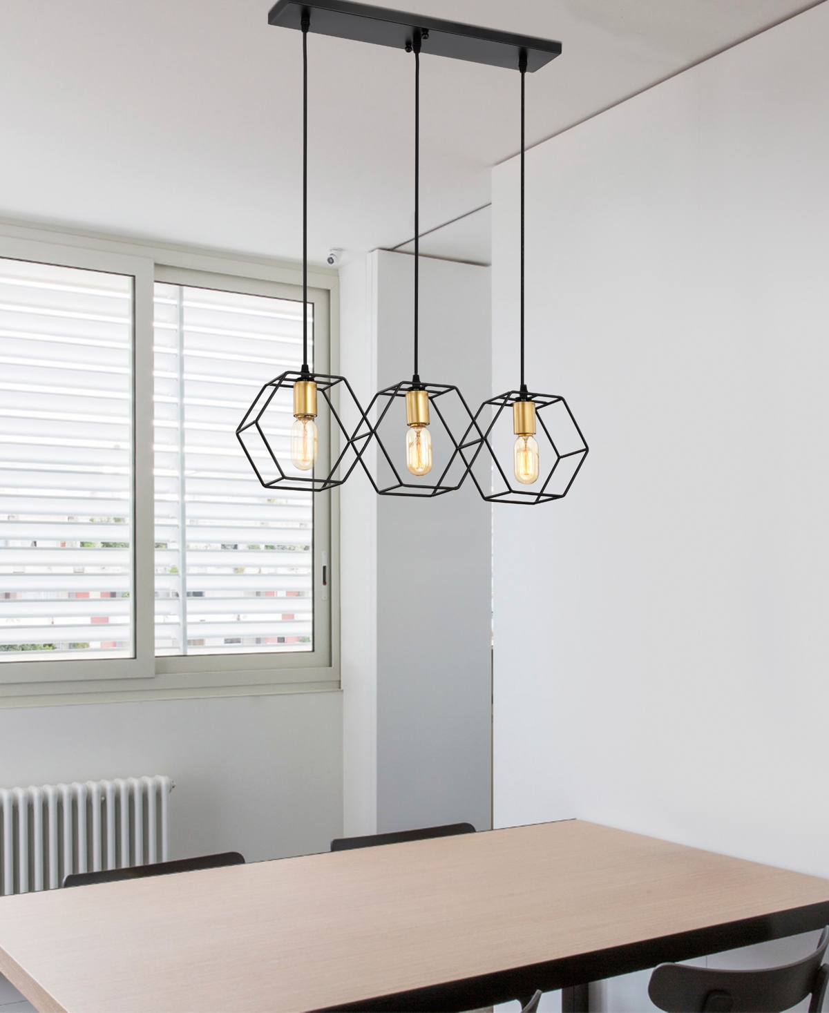 Home Accessories 24" Horatia 3-light Indoor Chandelier