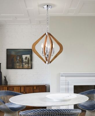 18" Vissent 4-Light Indoor Chandelier