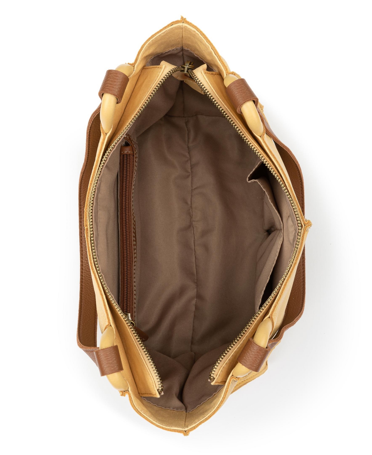 The Sak Los Feliz Leather Zipper Satchel Bag