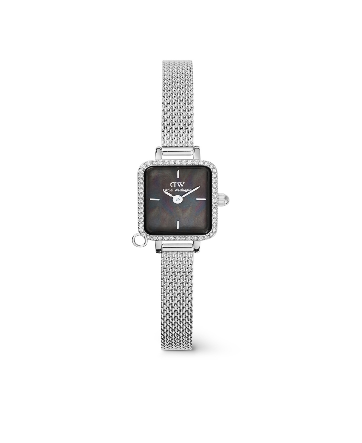 Women's Analog Silver Tone Stainless-Steel Watch, 15mm - Silver Tone