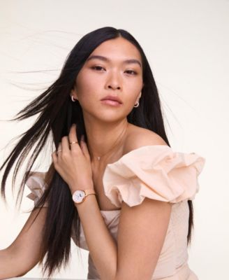 Women's Analog Rose Gold Tone Stainless-Steel Watch, 32mm