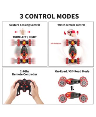 Cobra Speed Crawler RC Stunt Car, 4WD, LED Lights, Music, 360 Spins, Ages 8+