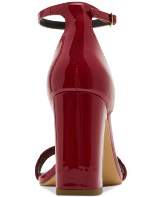 Sasha Two-Piece Block-Heel Dress Sandals