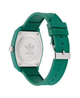 Unisex Analog Green Resin Watch, 38mm
