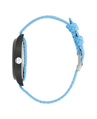 Unisex Analog Blue Nylon Watch, 39mm