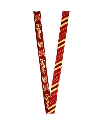 Gryffindor Characteristics Tie Inspired Sublimation Print Metal Enamel Charm