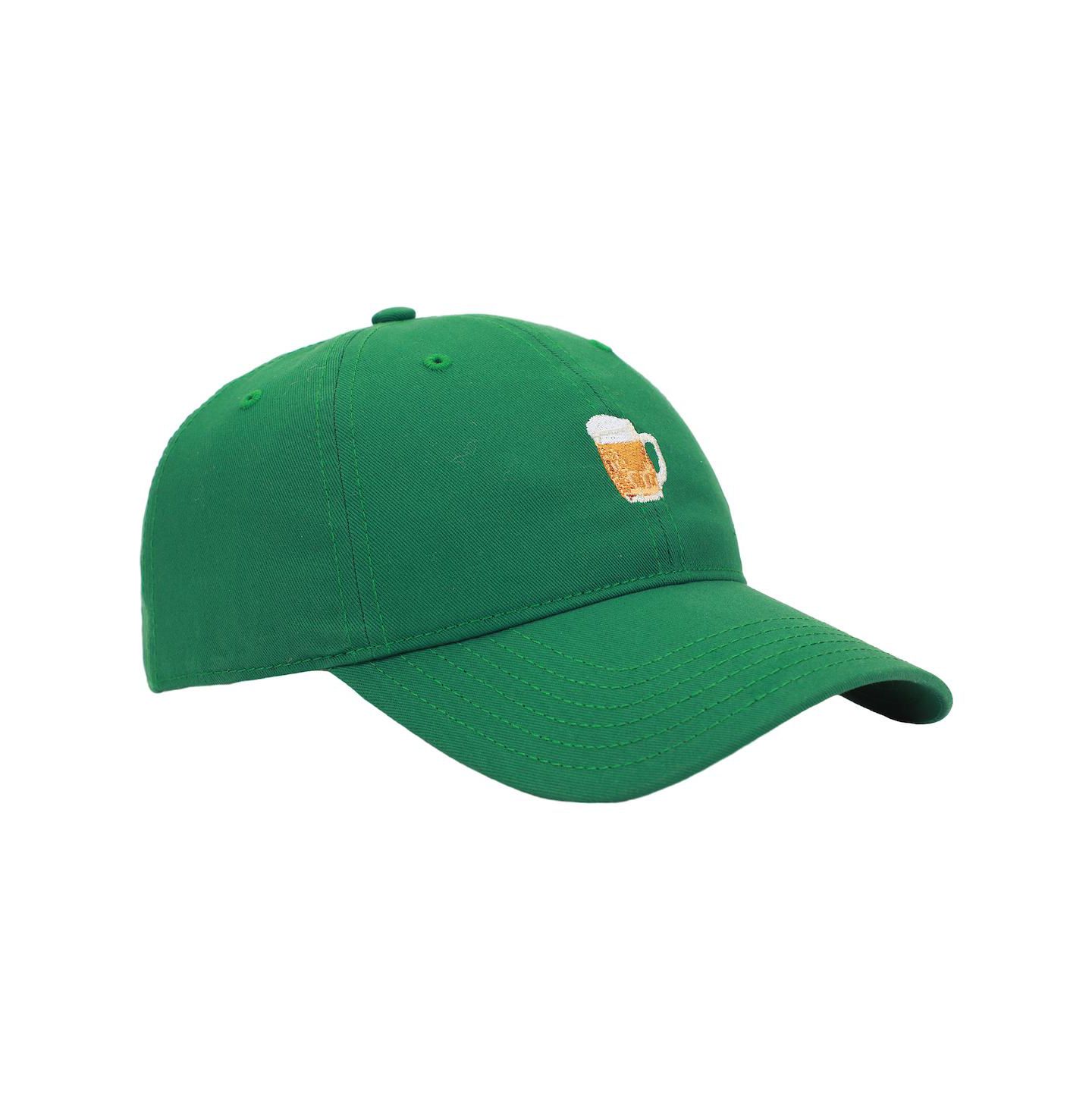 Мужской головной убор Generic St. Patrick's Day Foaming Stein Green Hat, цвет: Зелёный — фото 3