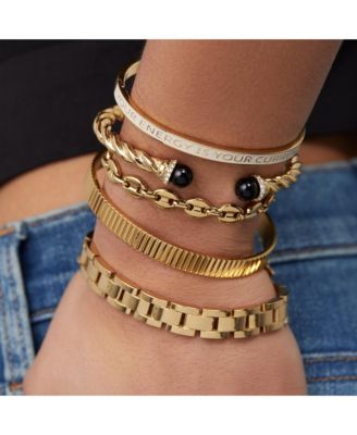 Your Energy Is Your Currency Hinge Bangle Bracelet