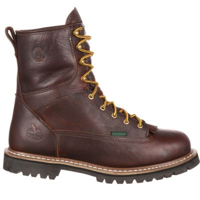 Men's Waterproof Lace-To-Toe Work Boot