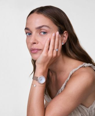 Women's Analog Rose Gold Tone Stainless-Steel Watch, 32mm