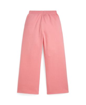 Big Girls Fleece Wide Leg Sweatpants