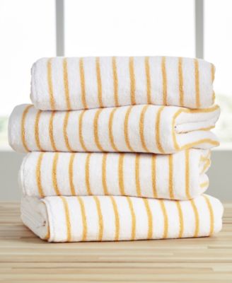 Cabana Stripe Cotton Beach Towels Set,  30" x 70"