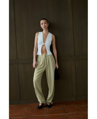 Women's Linen Trouser