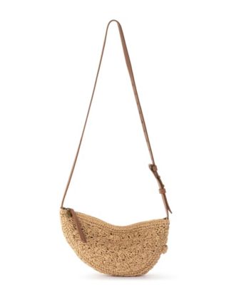 The Sak Tess Straw Mini Sling Bag
