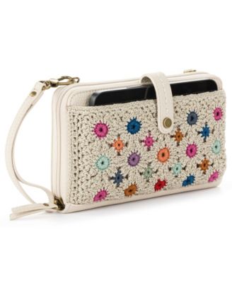 Iris Crochet Convertible Mini Crossbody Bag
