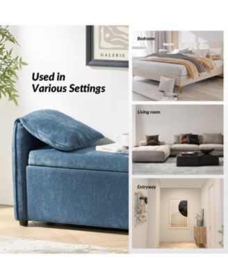 Alberto Modern Storage Bench with Ample Storage Space