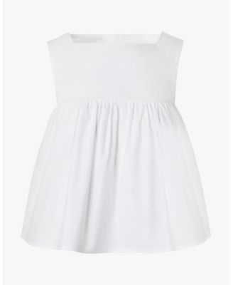 Women's Square Neck Babydoll Top