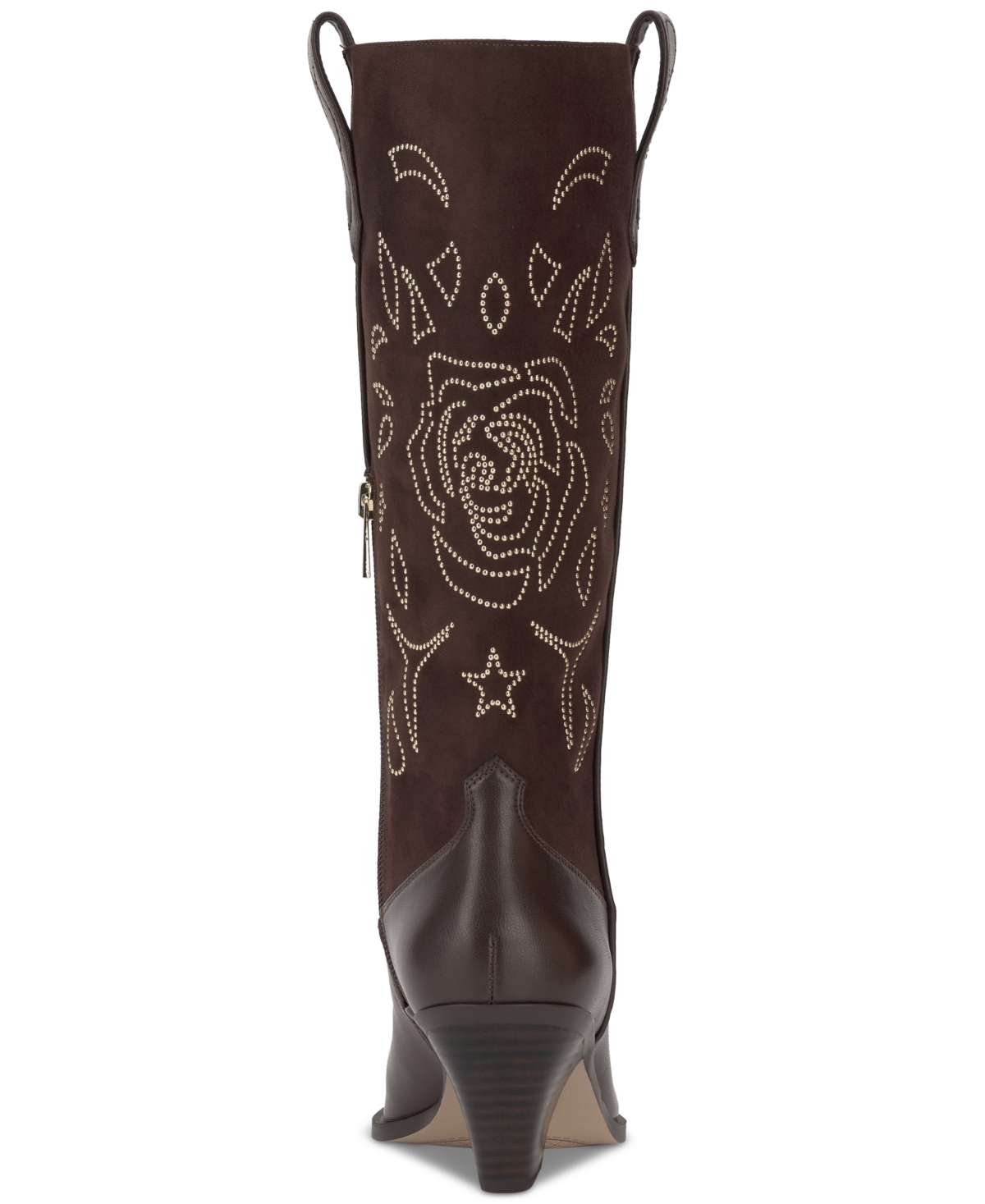 Jessica Simpson Women's Zodra Tall Western Cowboy Boots In Brown