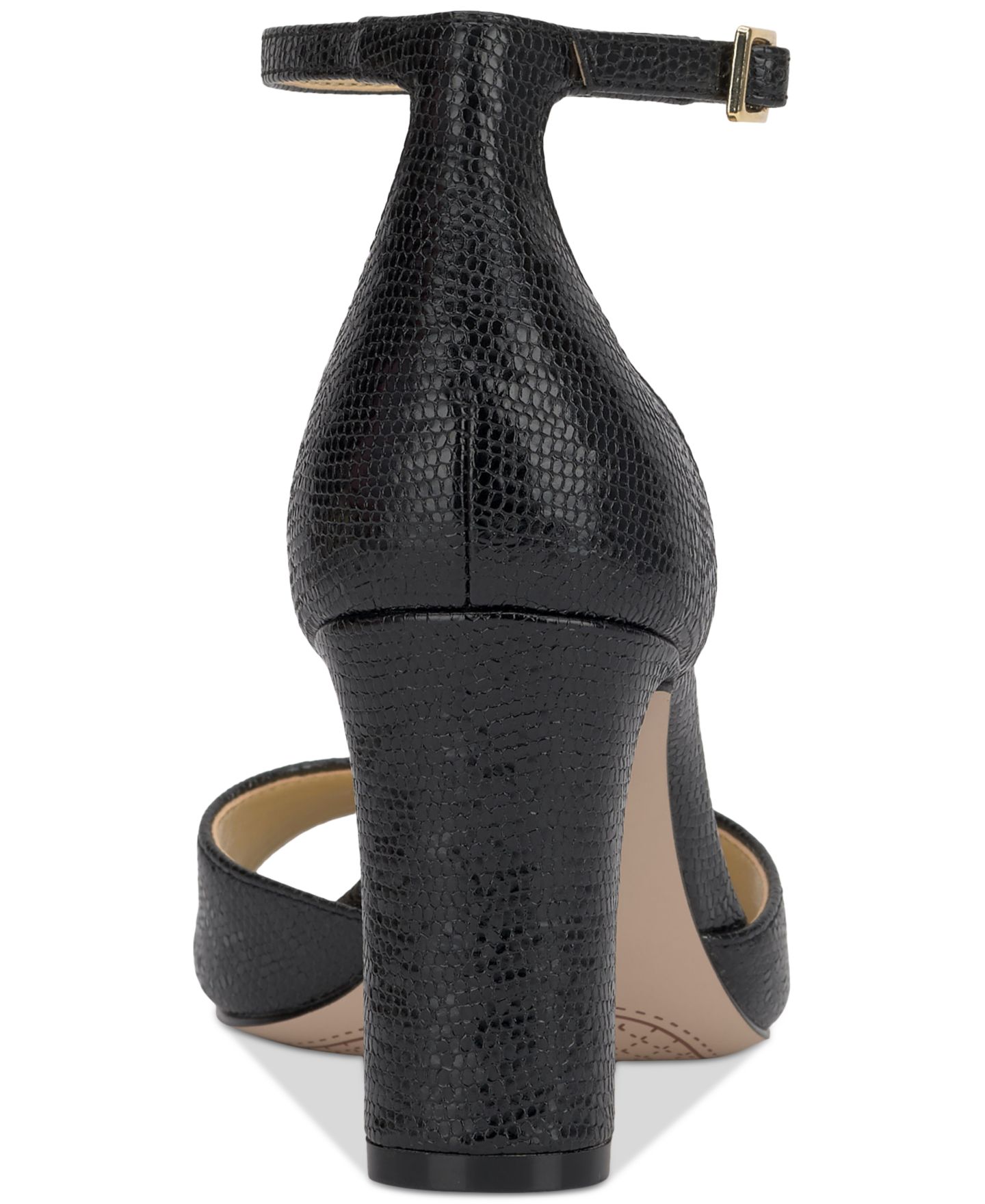 Женские сандалии Jessica Simpson Luxcilla Block-Heel Dress Sandals, цвет: Чёрный — фото 3