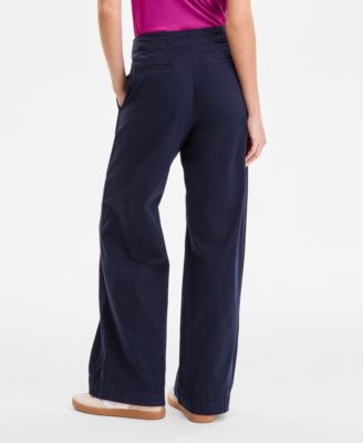 Women’s High-Rise Straight-Leg Pants
