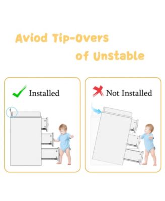 Changing table with six drawers, baby changing station with changing table top and drawers, grey wood