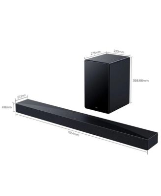 5.1 Channel High-End Home Theater Soundbar with Wireless Subwoofer