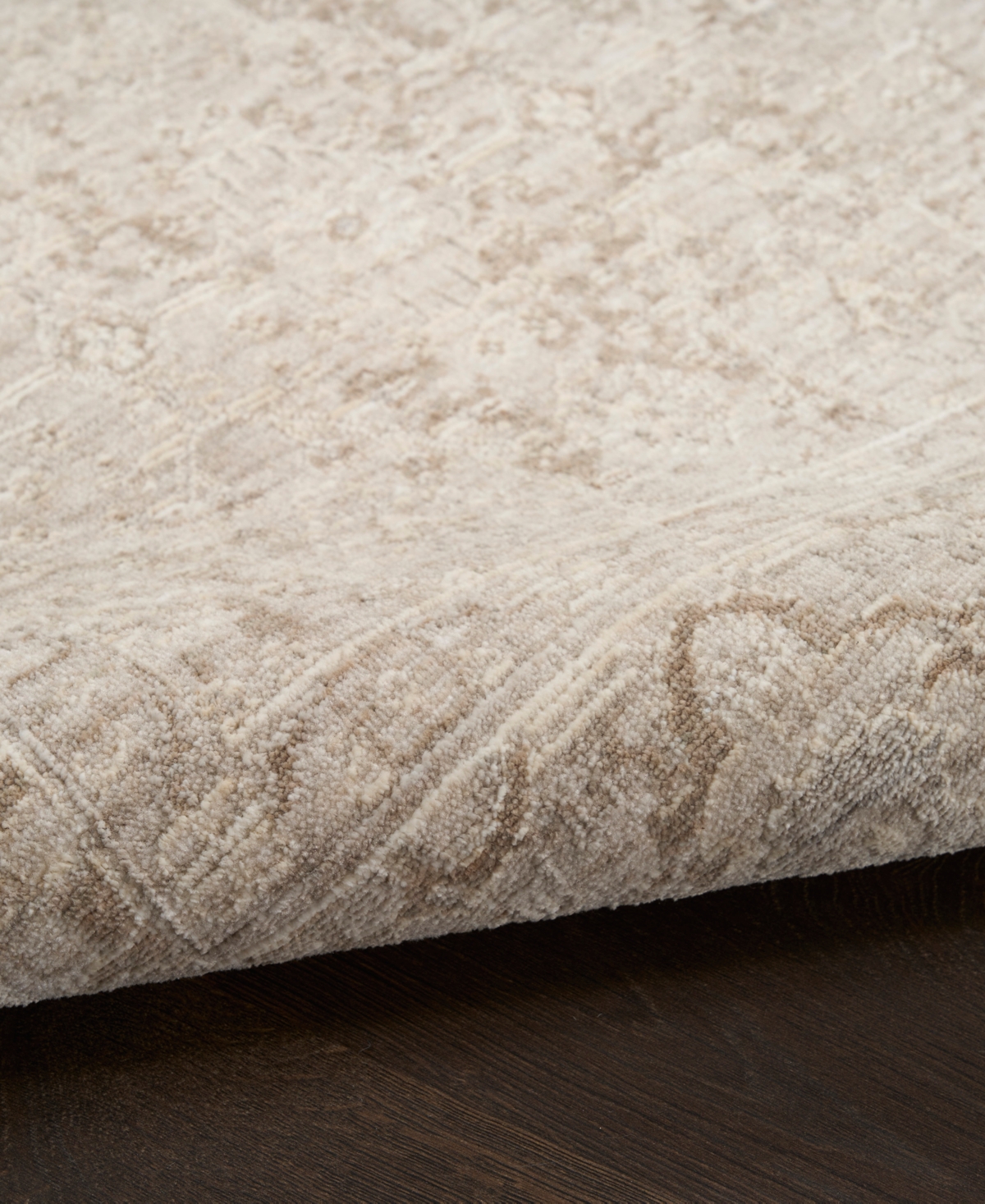 Nourison Home Shadows Shw04 7'10"x9'10" Area Rug In Neutral