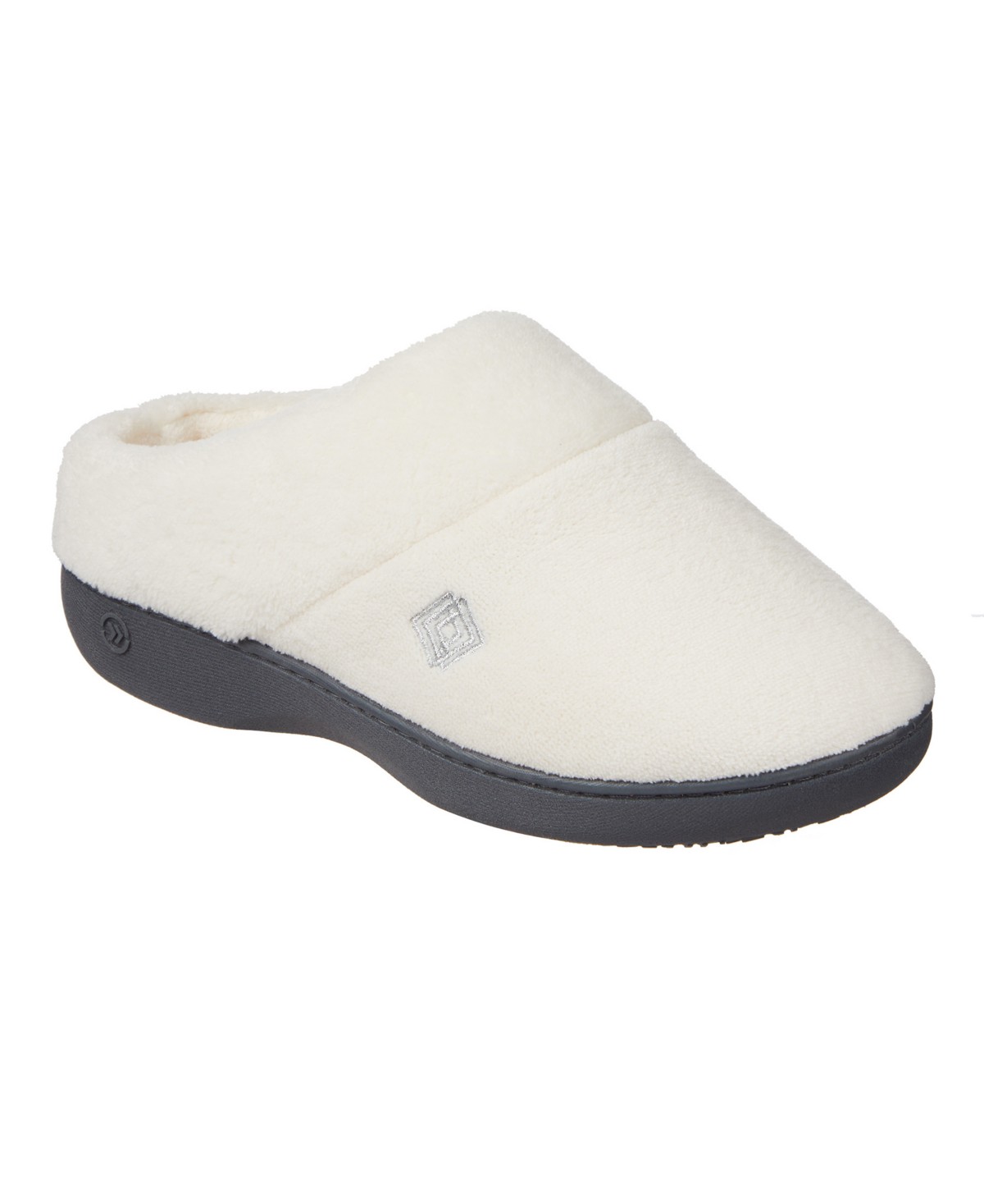 Женские Isotoner Signature Women's Micro Terry Sport Hoodback Slippers — фото 1