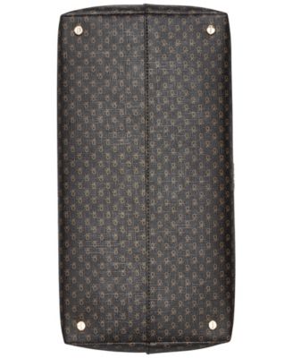 Lori Mini Signature Top Zipper Tote Bag