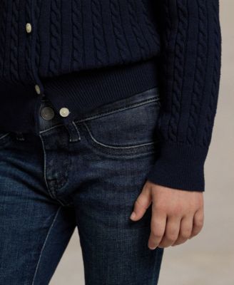 Toddler and Little Girls Aubrie Denim Leggings