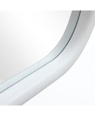 White C-Frame Accent and Vanity Wall Mirror