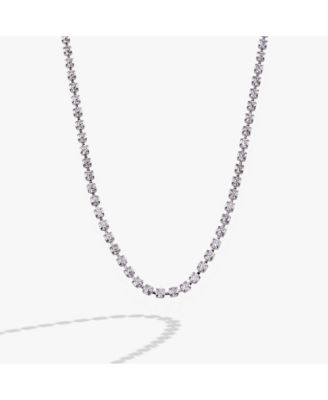 Crystal Tennis Chain Adjustable Necklace