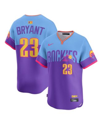 Nike - Men's Kris Bryant Purple Colorado Rockies 2025 City Connect Limited Player Jersey