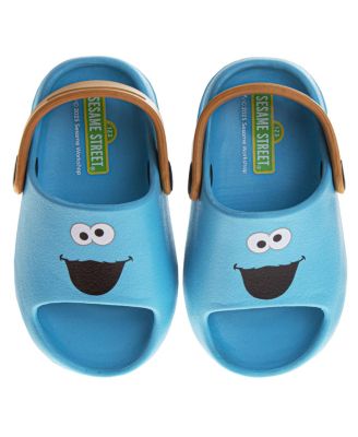 Toddler Boys Cookie Monster Waterproof Backstrap Sandals