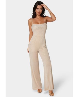 Women's Ombre Embellished Jumpsuit