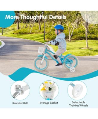 14 Inch Kids Bike with Dual Brakes and Adjustable Seat