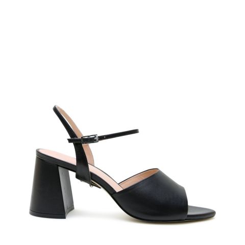 Женские сандалии Alterre Black Amal Customizable Point, цвет: Чёрный