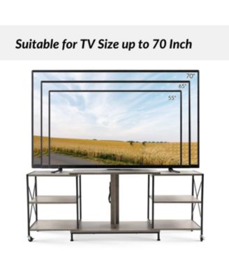 Patricio Flexible TV Stand with Power Outlets
