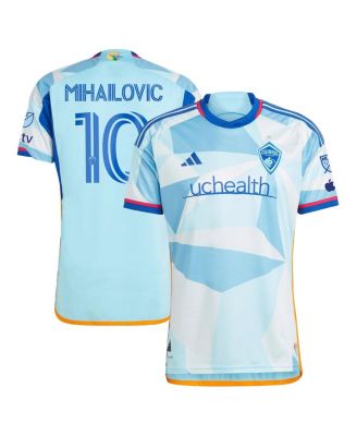 adidas - Men's Djordje Mihailovic Light Blue Colorado Rapids 2024 New Day Kit Authentic Player Jersey