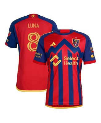 adidas - Men's Diego Luna Red Real Salt Lake 2024 Peak Utah Authentic Player Jersey
