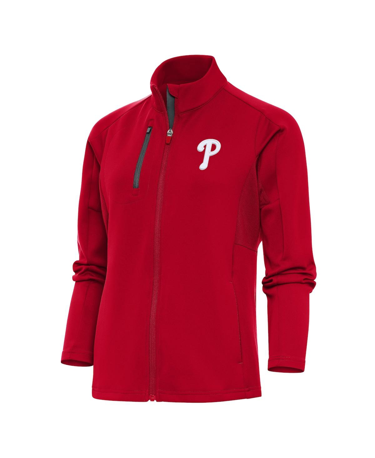Women's Red Philadelphia Phillies Logo Generation Full-Zip Jacket - Red