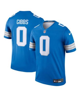 Nike - Men's Jahmyr Gibbs Blue Detroit Lions Team Legend Jersey