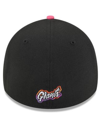 Men's Black/Orange San Francisco Giants 2025 City Connect 39THIRTY Flex Hat