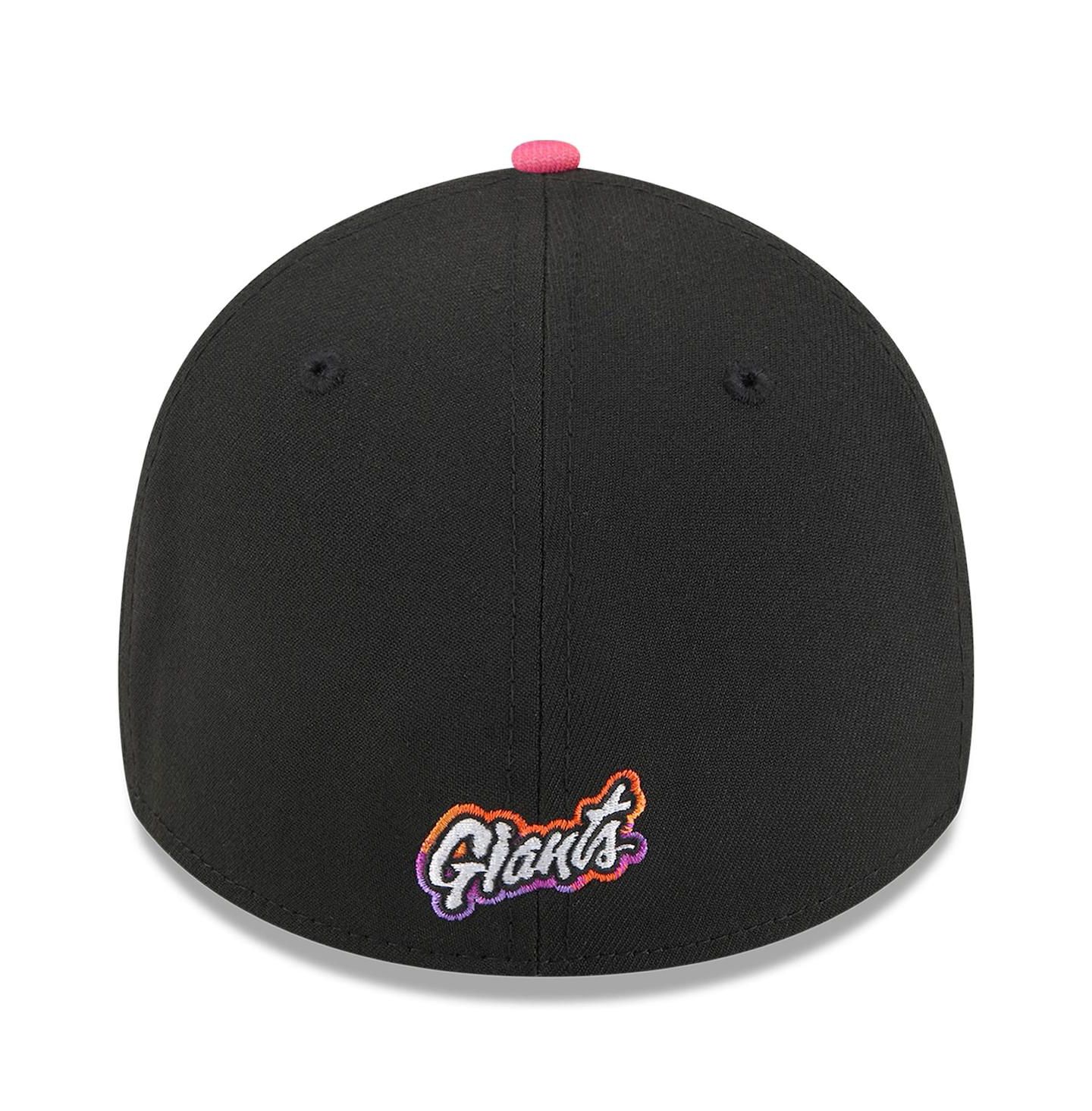 Мужская кепка New Era Black/Orange San Francisco Giants 2025 City Connect 39THIRTY Flex Hat — фото 3